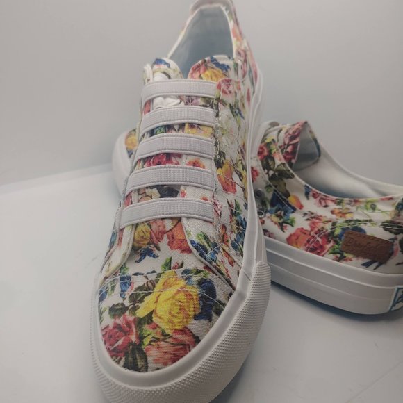 Blowfish Shoes - Blowfish Malibu Foral Sneaker Slip-on Size 8.5